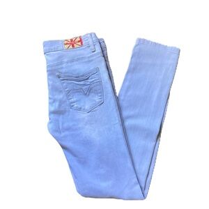 Machine distressed jeans Size 7